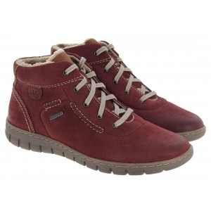 Josef Seibel Steffi 53 93153 Ankle Boots - Bordo Leather