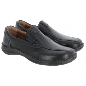 Josef Seibel Anvers 67 43621 Slip On Shoes -  Black Leather