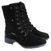 Susie 04 593504 Lace-Up Ankle Boots - Black Nubuck