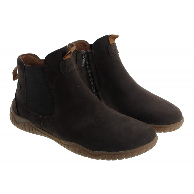 Wynona 04 70704 Barefoot Ankle Boots - Brasil Brown Nubuck