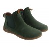 Wynona 04 70704 Barefoot Ankle Boots - Green Tanne Nubuck