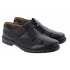 Alastair 08 Summer Shoes  -  Black Leather