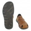 Maverick 01 Closed Toe Sandals - Castagne Leather