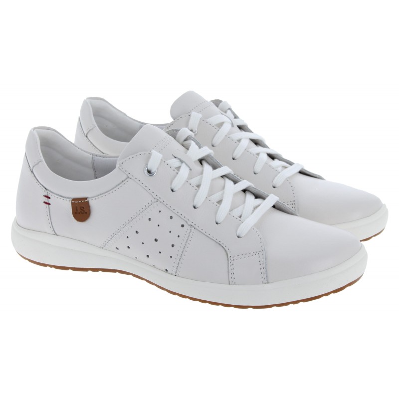 Caren 01 67701 Casual Shoes - White Leather
