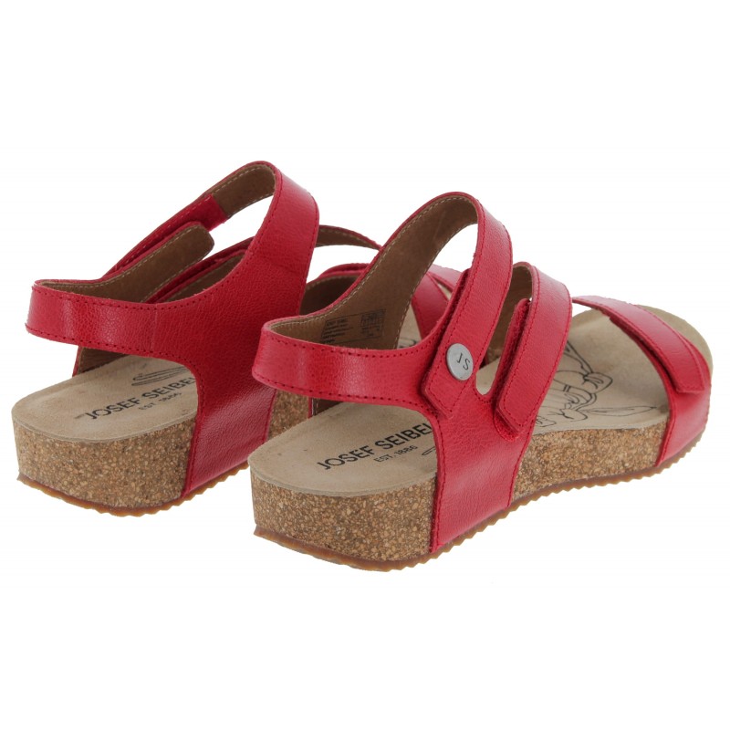 Tonga 25 78519 Sandals - Red Leather