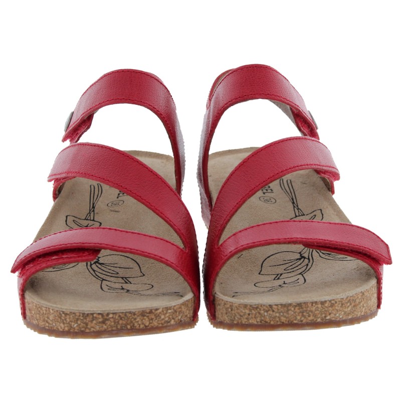 Tonga 25 78519 Sandals - Red Leather