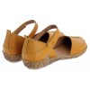 Rosalie 42 79542 Closed Toe Sandals -Yellow Leather