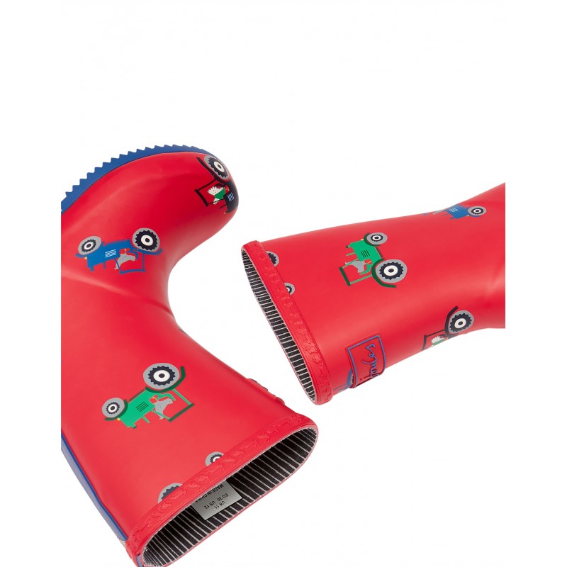 Joules Junior Roll Up 214820 Wellies 