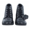 Kick Hi Youth Boots - Black Leather