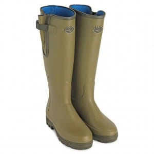 Le Chameau Vierzonord Neoprene Ladies Wellingtons 1175 - Vert Vierzon