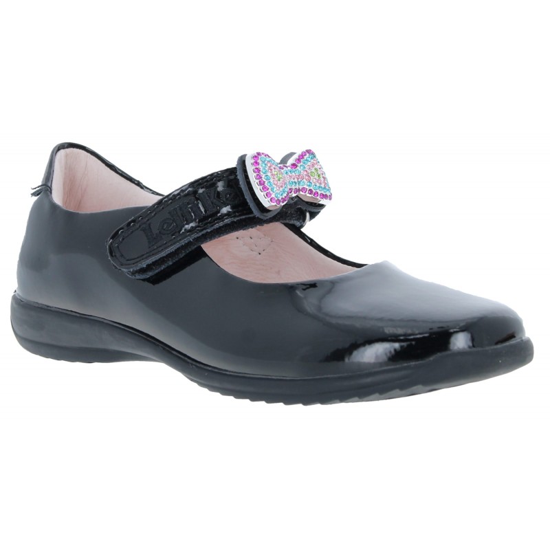 Erin 2 LK8116 School Shoes - Black Patent