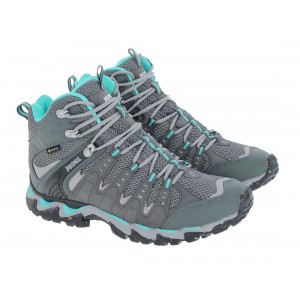 Meindl Respond Lady Mid II 4686 Walking Boots - Anthrazit/Turkis