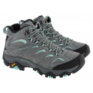 Merrell Moab 3 Mid GTX J036306 Walking Boots - Grey Suede Merrell Moab 3 Mid GTX J036306 Walking Boots - Grey Suede