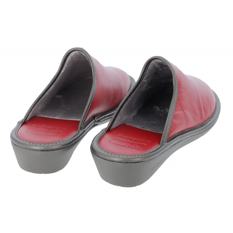 Naomi 7399-O/8 Slippers - Rojo Leather