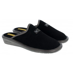 Nordikas 2154-O Afelpado Slippers - Black Suede
