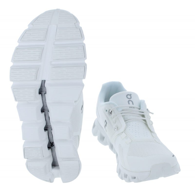 Womens undyed white On Cloud 5 Sneaker