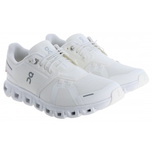On Running Cloud 6 3WF10061200 Ladies Trainers - White/White