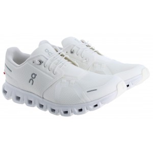 On Running Cloud 6 3MF10071200 Mens Trainers - White/White