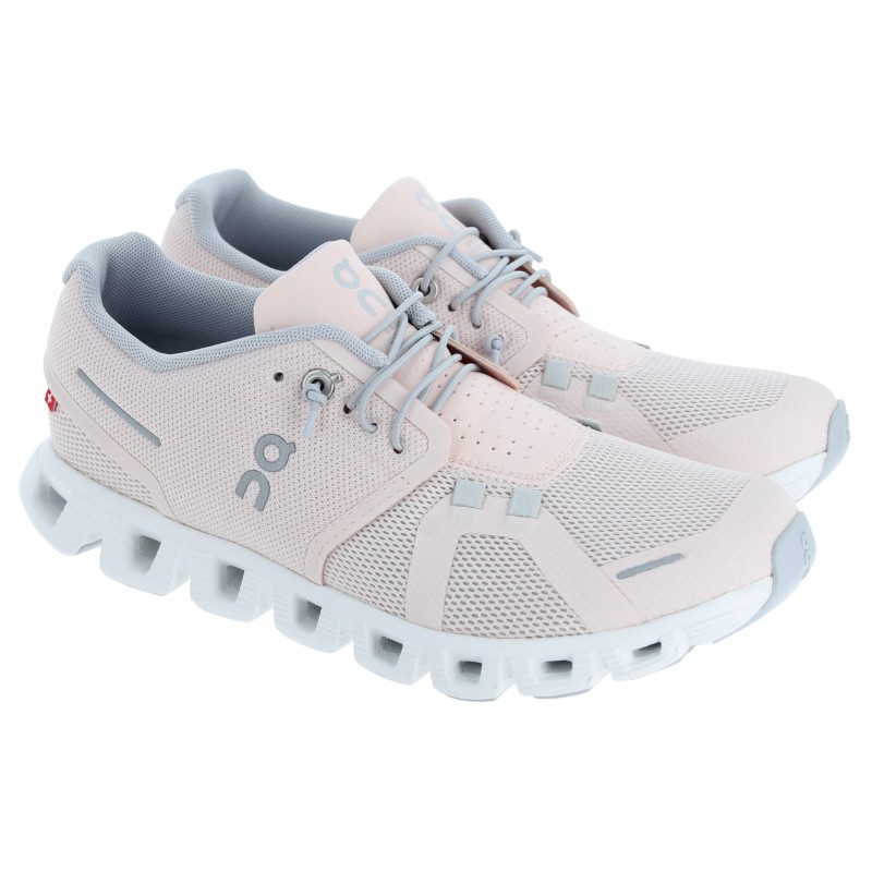 On-running Cloud 5 59.98153 Ladies Trainers- Shell/White