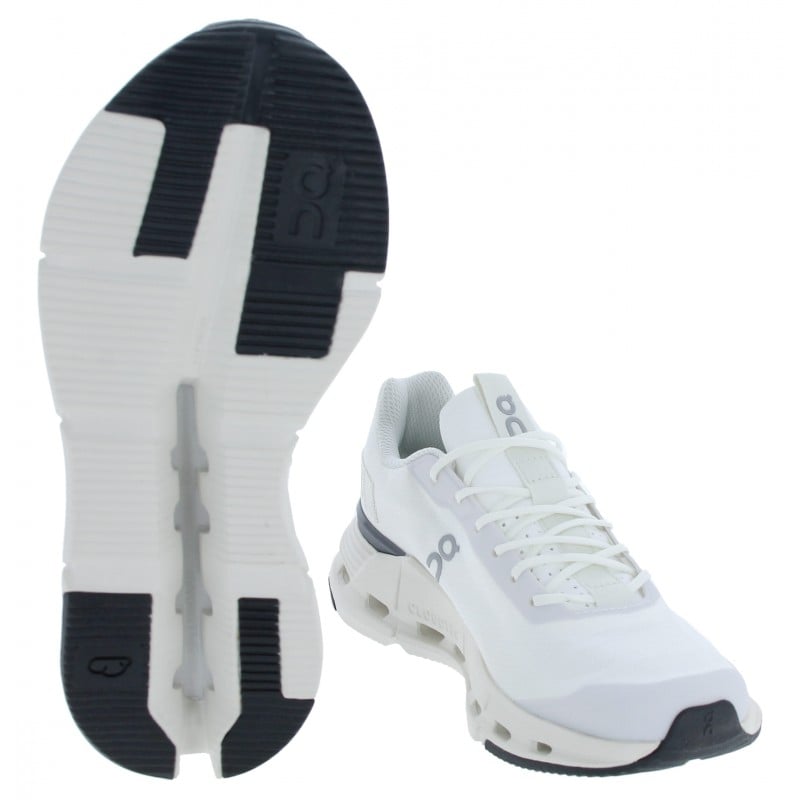 On-running Cloudnova Form 26.98478 Ladies Trainers - White/Eclipse