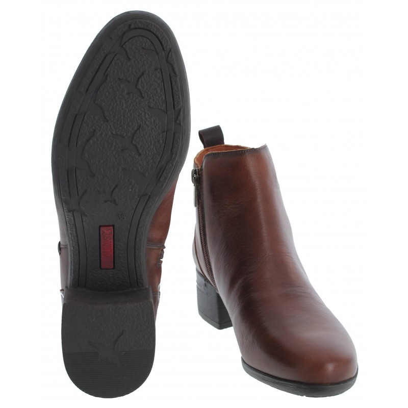 Malaga W6W-8950 Ankle Boots - Cuero Leather