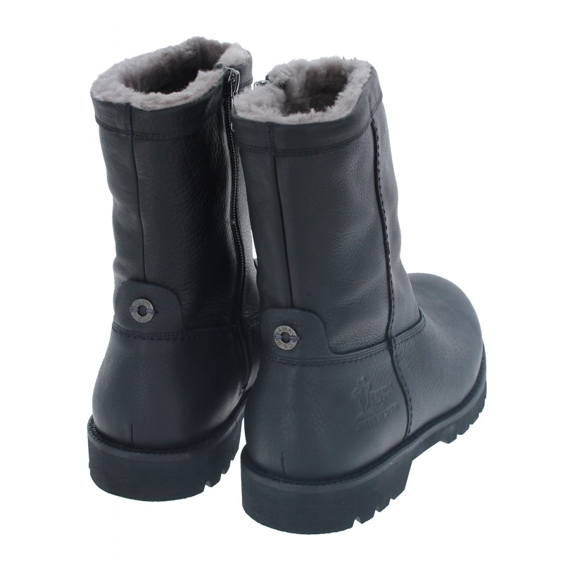 Fedro Igloo Boots - Black Leather
