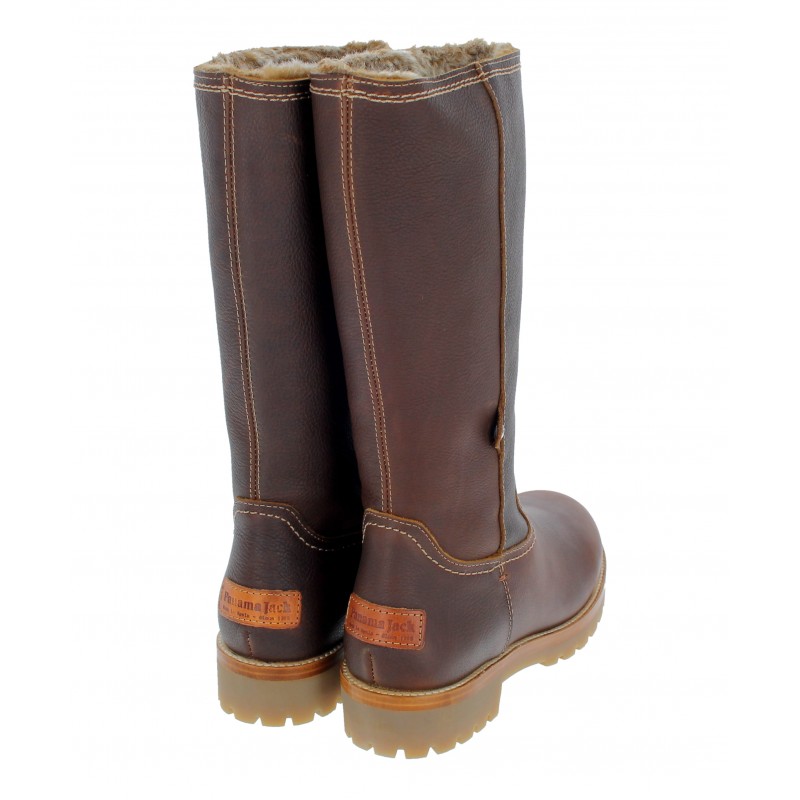 Bambina Boots - Brown Bark Leather