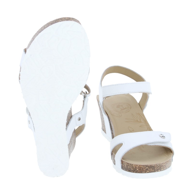 Julia Basics Sandal - White Leather