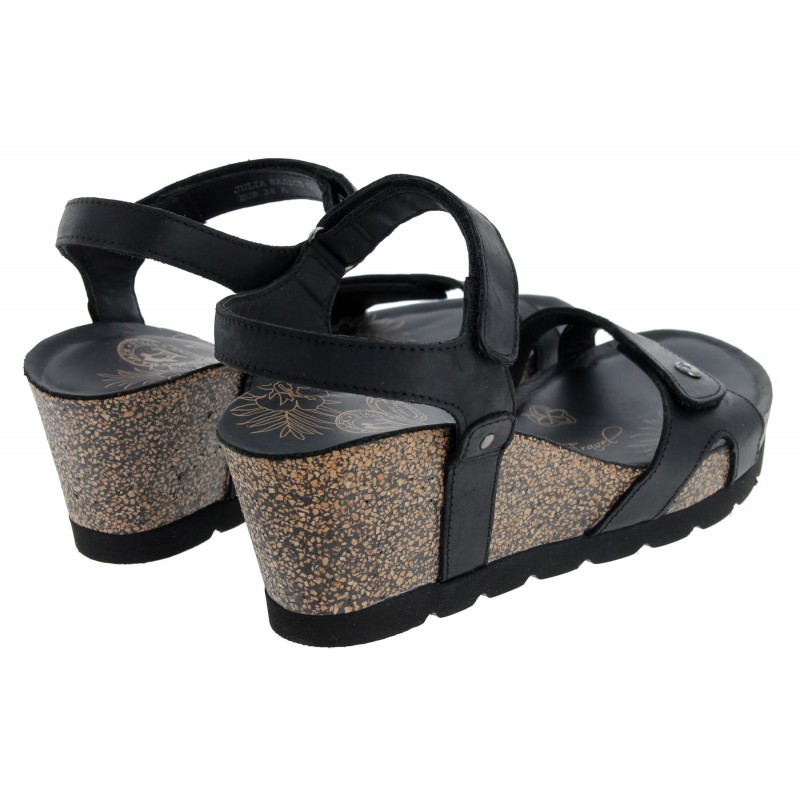 Julia Basics B22 Sandals - Black Leather