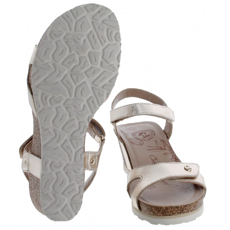 Julia Shine B3 Sandals - Gold Leather