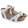 Julia Basics B21 Sandals - White Leather