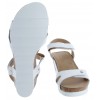 Julia Basics B21 Sandals - White Leather