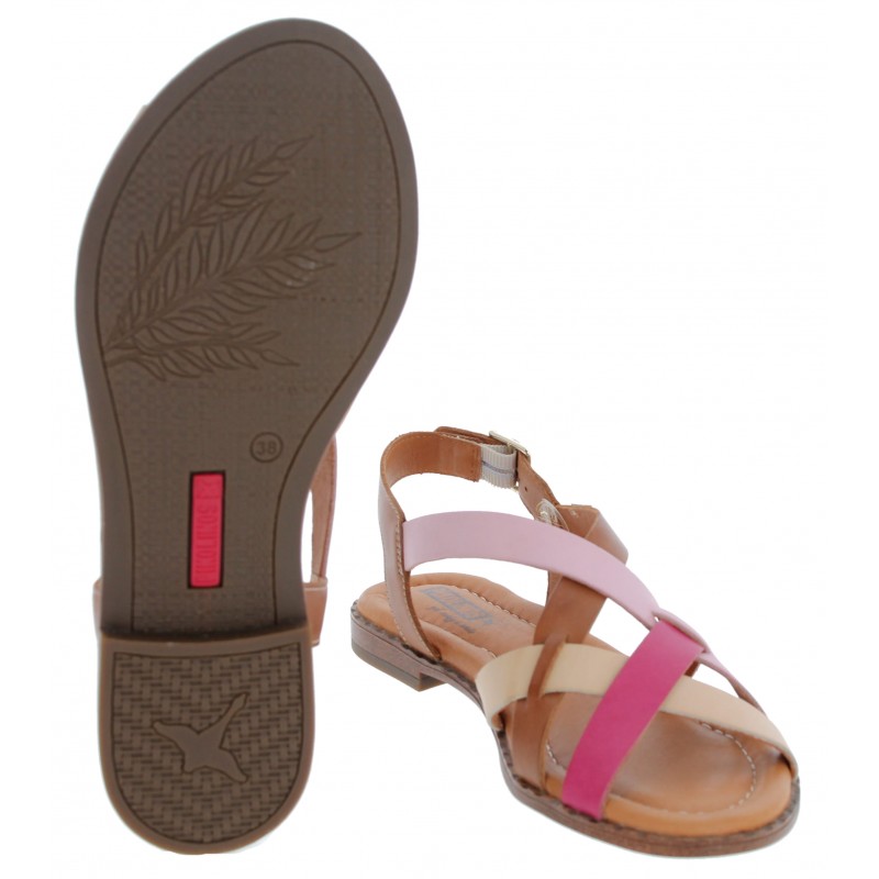 Algar W0X-0556C5 Sandals - Bamboo Leather