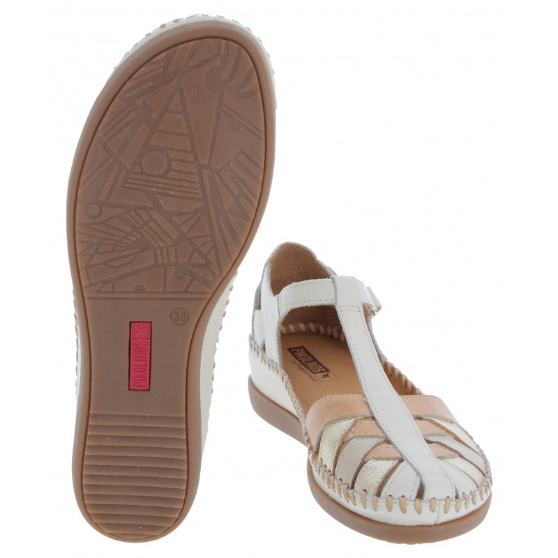 Cadaques W8K-0705C1 Closed Toe Sandals - Nata Leather