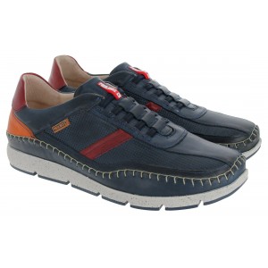 Pikolinos Fuencarral M4U-6046C1 Trainers - Blue  Leather