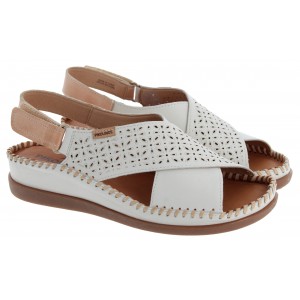Pikolinos Cadaques W8K-0848C1 Sandals - White Nata Leather