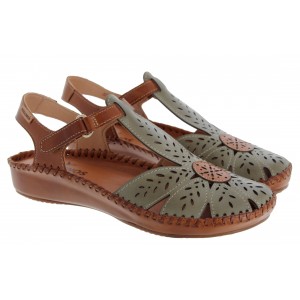 Pikolinos P. Vallarta 655-0841C1 Sandals - Sage Leather