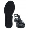 Roquetas W9B-0789 Sandals - Black  Leather