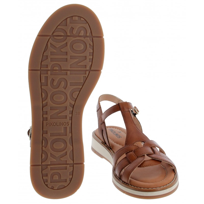 Roquetas W9B-0789 Sandals - Brandy Leather