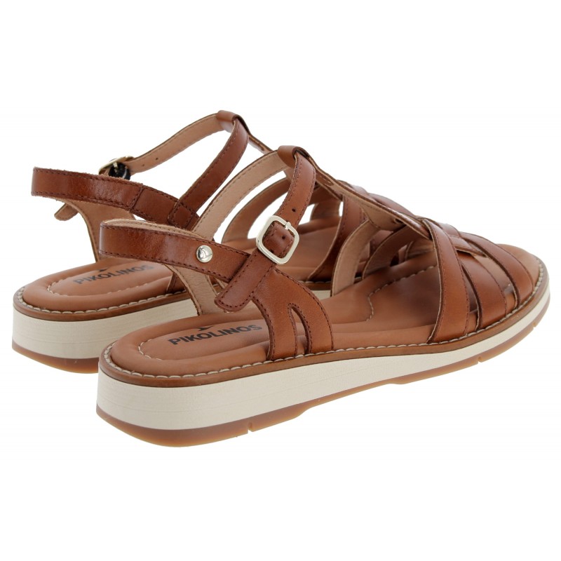 Roquetas W9B-0789 Sandals - Brandy Leather