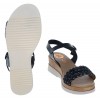 2955 Sandals - Black Leather