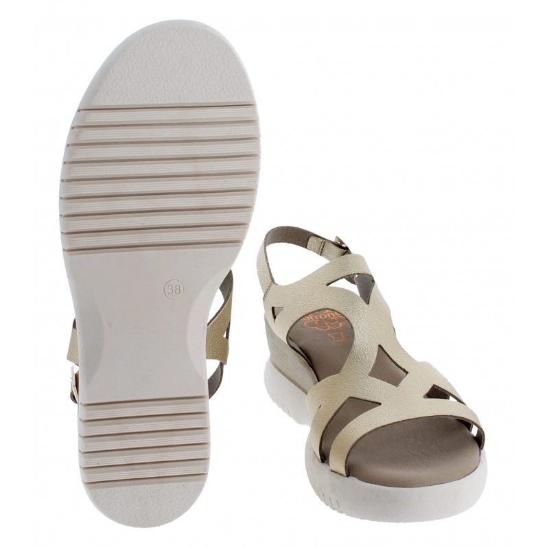 3267 Sandals - Oro Leather