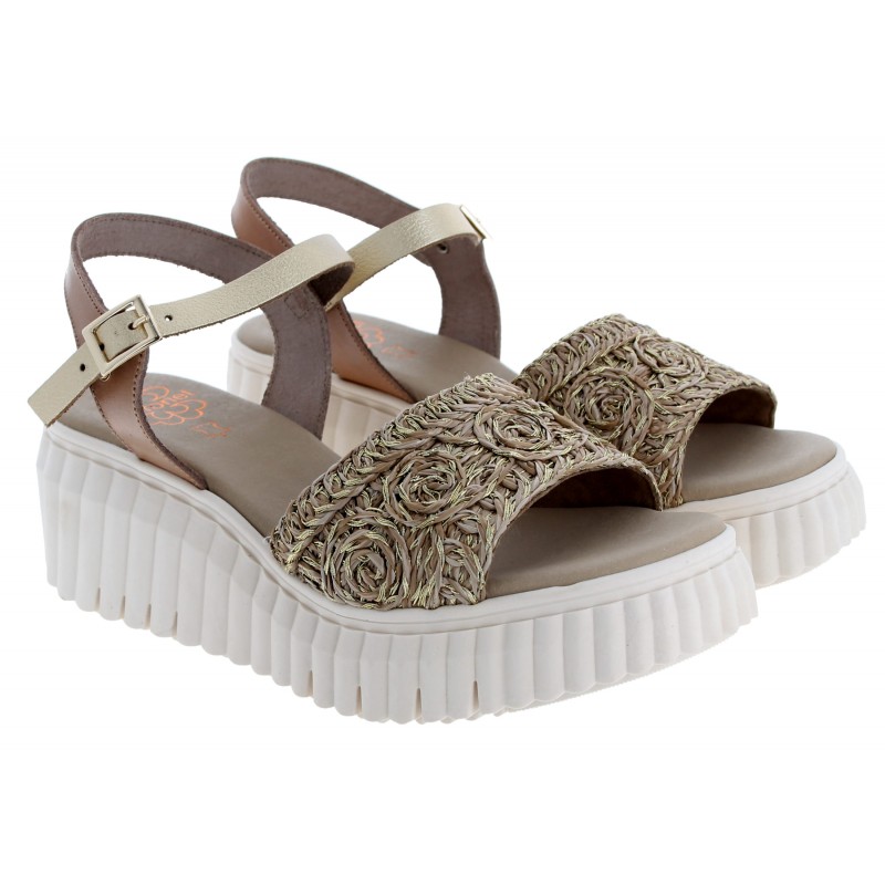 3271 Sandals - Taupe Leather