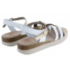 3278 Sandals - Blanco Oro Leather