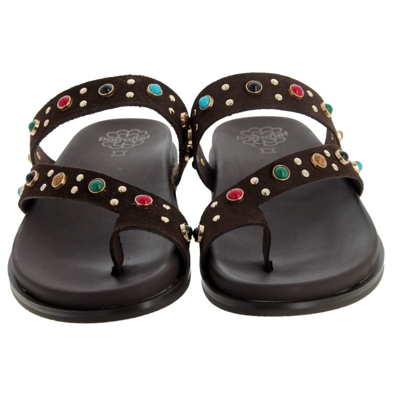 3292 Sandals - Moka Nubuck