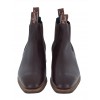 Kangaroo Craftsman Boots  - Chocolate Leather