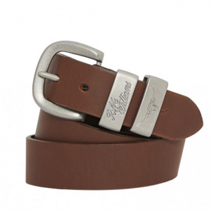 R. M. Williams 3 Piece Solid Hide 1.5" Belt - Tan Leather