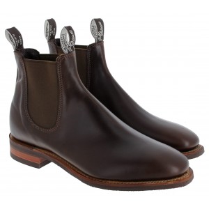 R. M. Williams Comfort Craftsman Boots - Walnut Leather