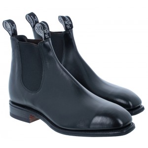 R. M. Williams Dynamic Flex Comfort Craftsman Boots - Black Leather