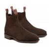 Comfort Craftsman Boots - Chocolate Suede